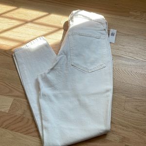 Old Navy O.G. Straight Ankle white jeans - new, with tags!